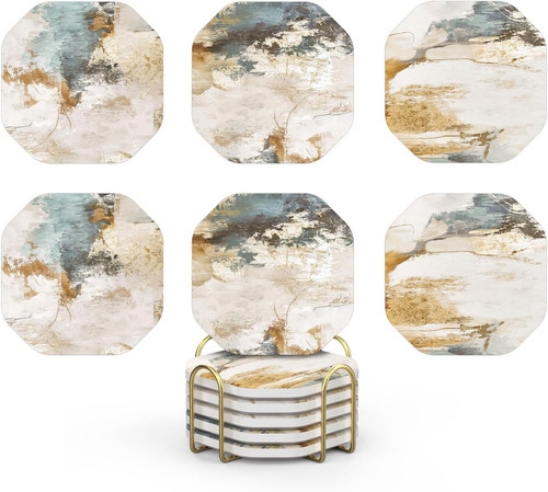 Ceramic stone coasters for - stone,