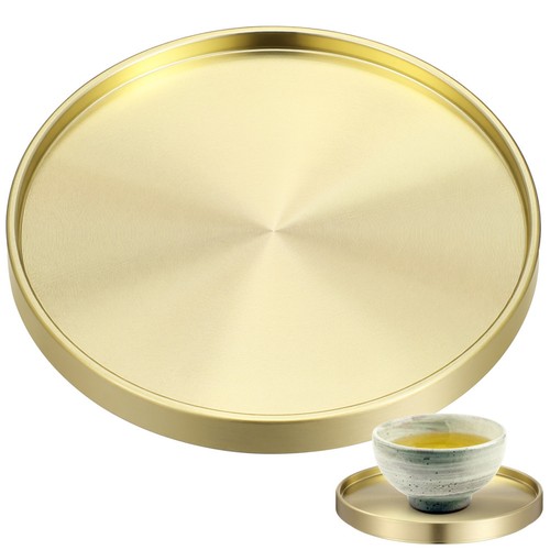 Pcs gold drinks coasters - 2,