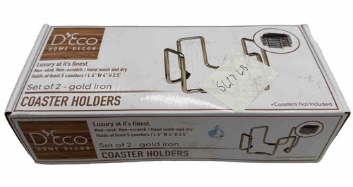 Deco square gold - square,