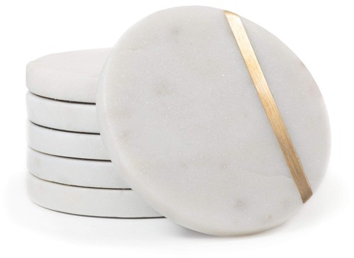 Marble coasters set - coasters, of