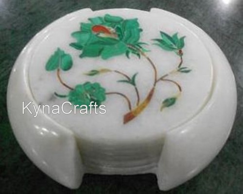 Floral art inlay champagne - floral,